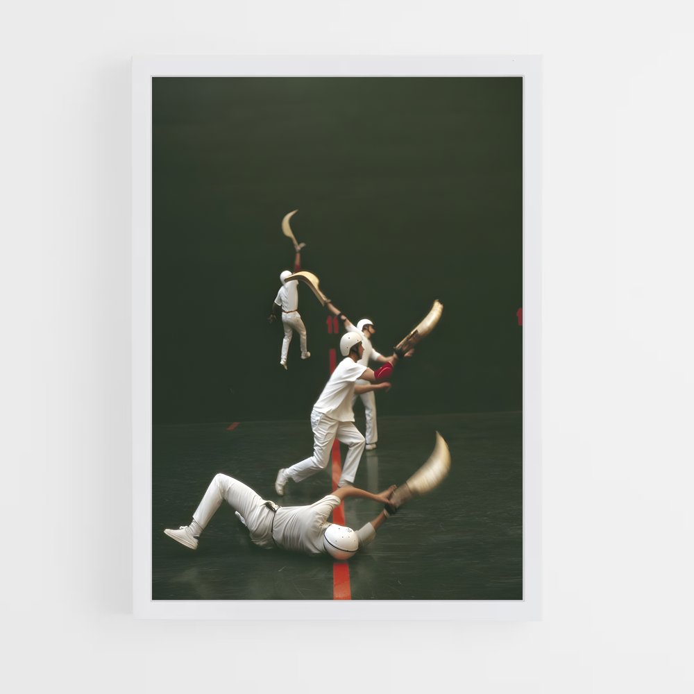 Poster L'Art de la Pelote – affiche Pelote basque (vue 3)